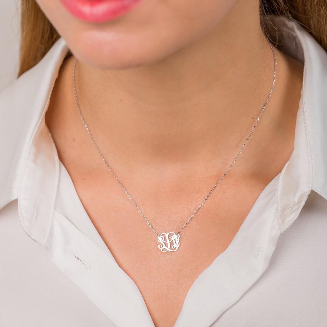 Monogram Necklace | Gift For Her | Gift For Mom