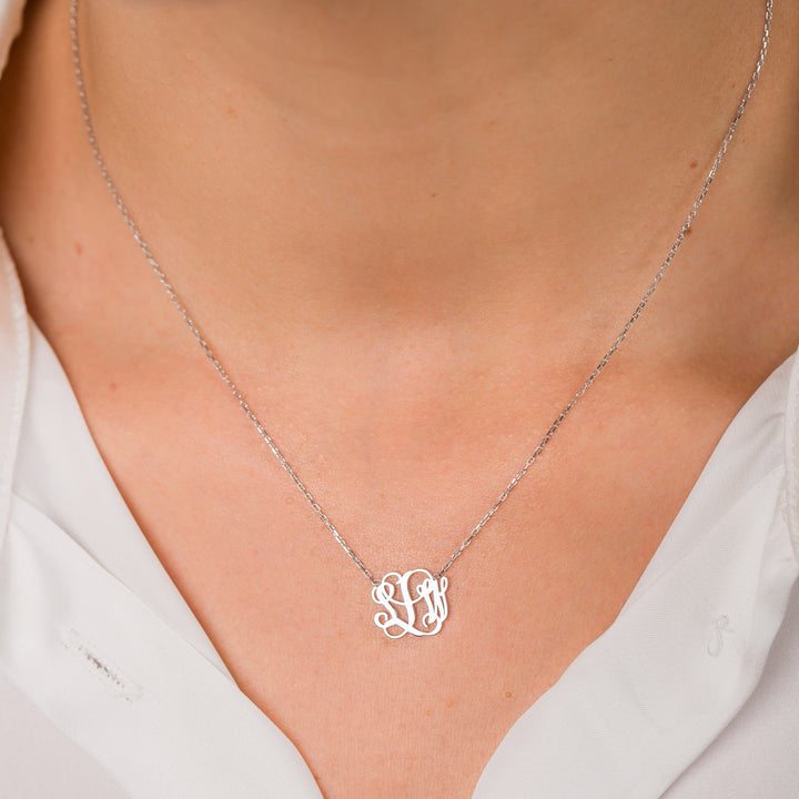 Monogram Necklace | Gift For Her | Gift For Mom