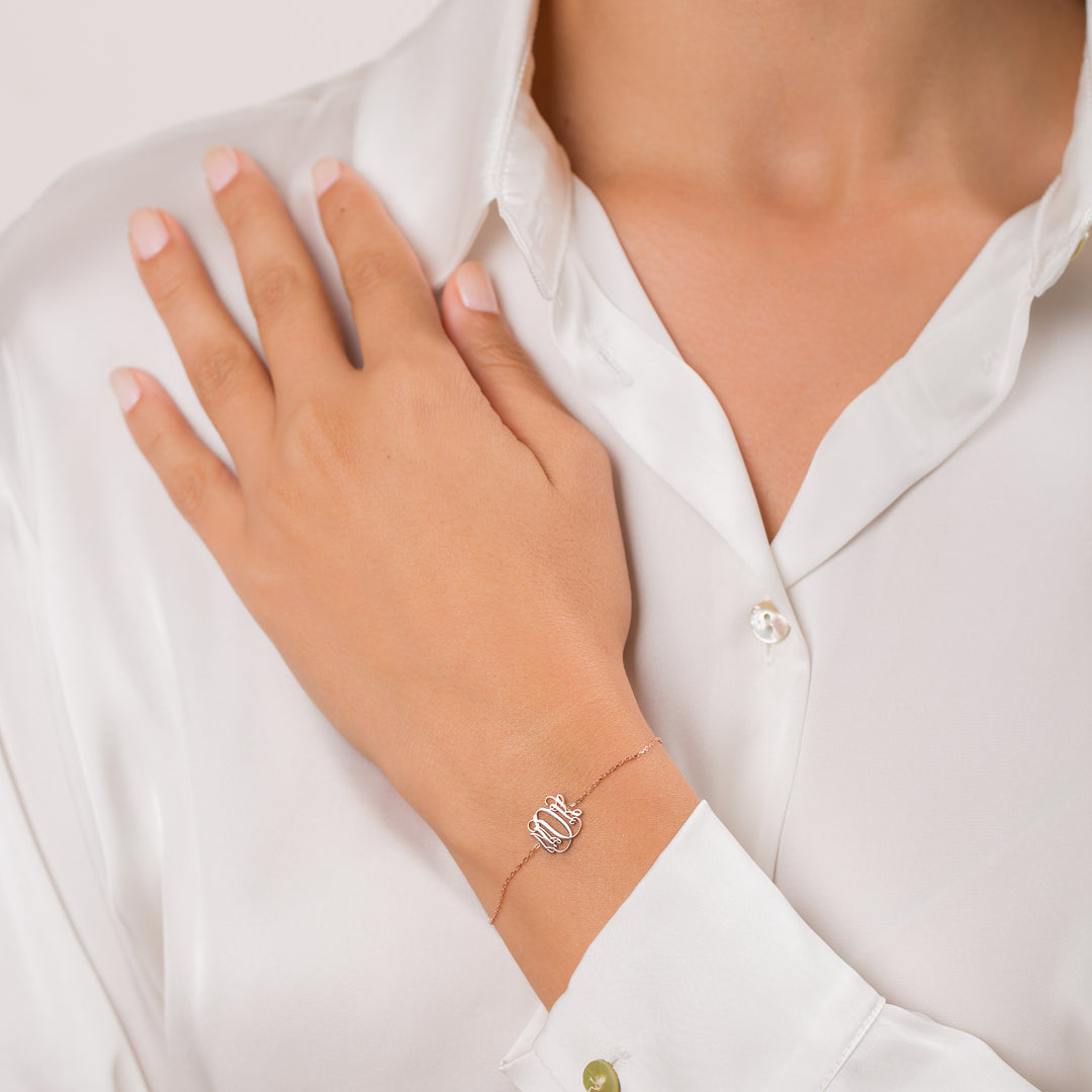 Monogram Bracelet | Gift for Mom