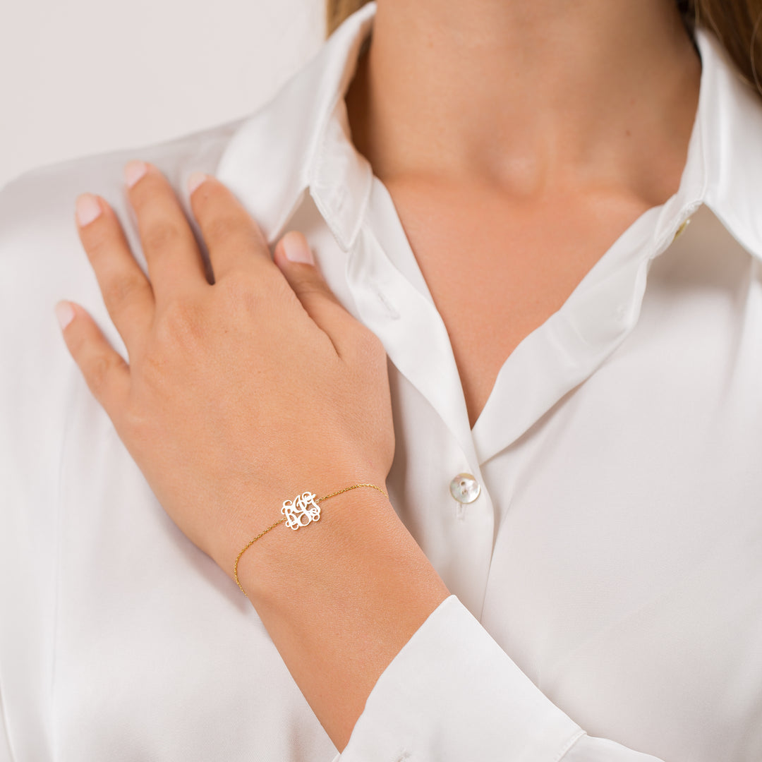 Monogram Bracelet | Gift for Mom