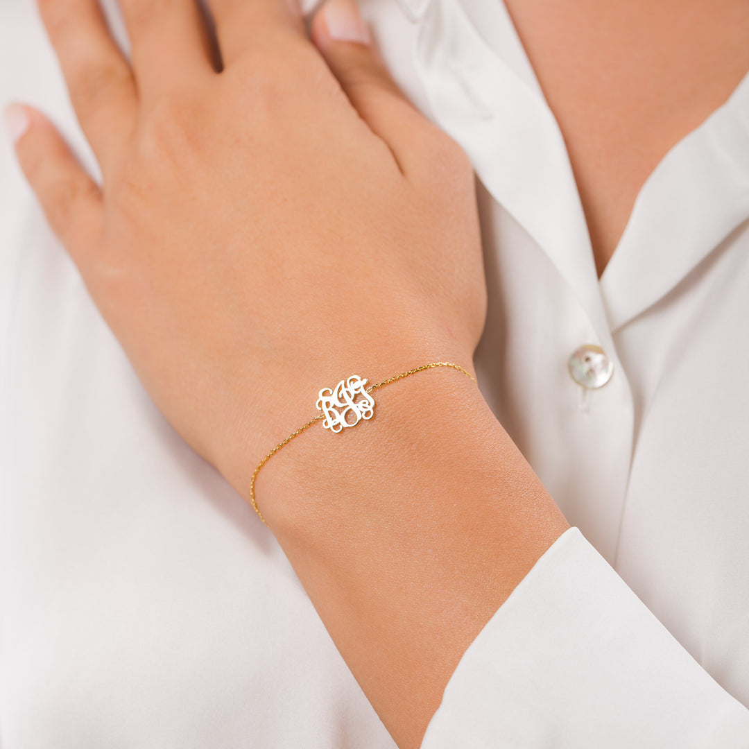 Monogram Bracelet | Gift for Mom