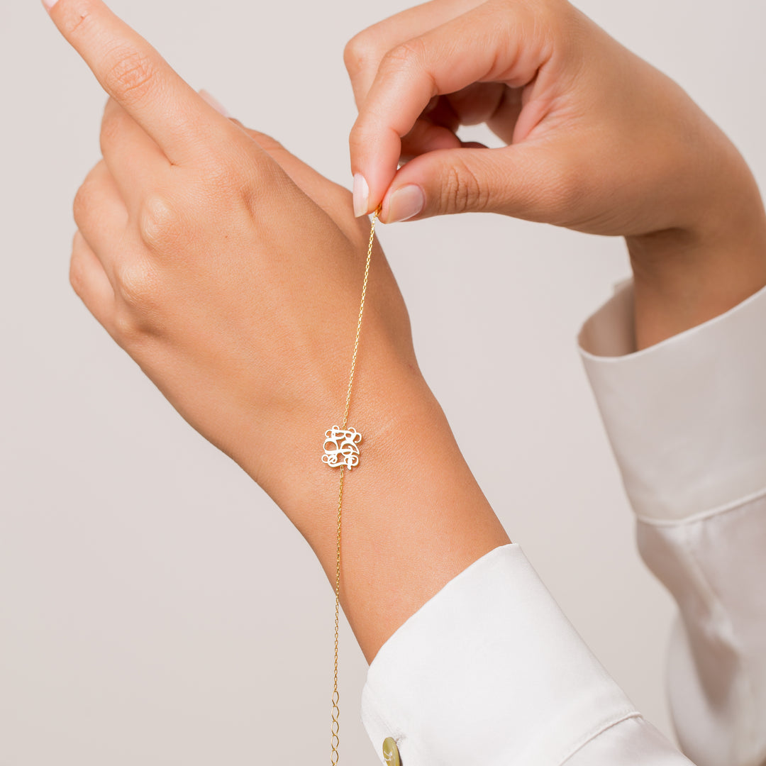 Monogram Bracelet | Gift for Mom