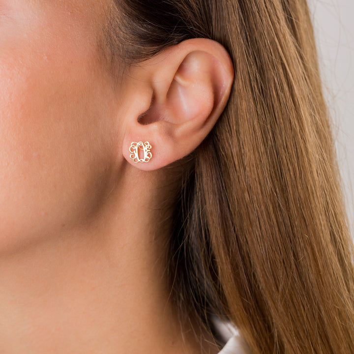 Monogram Earrings | Gift For Her | Gift For Mom