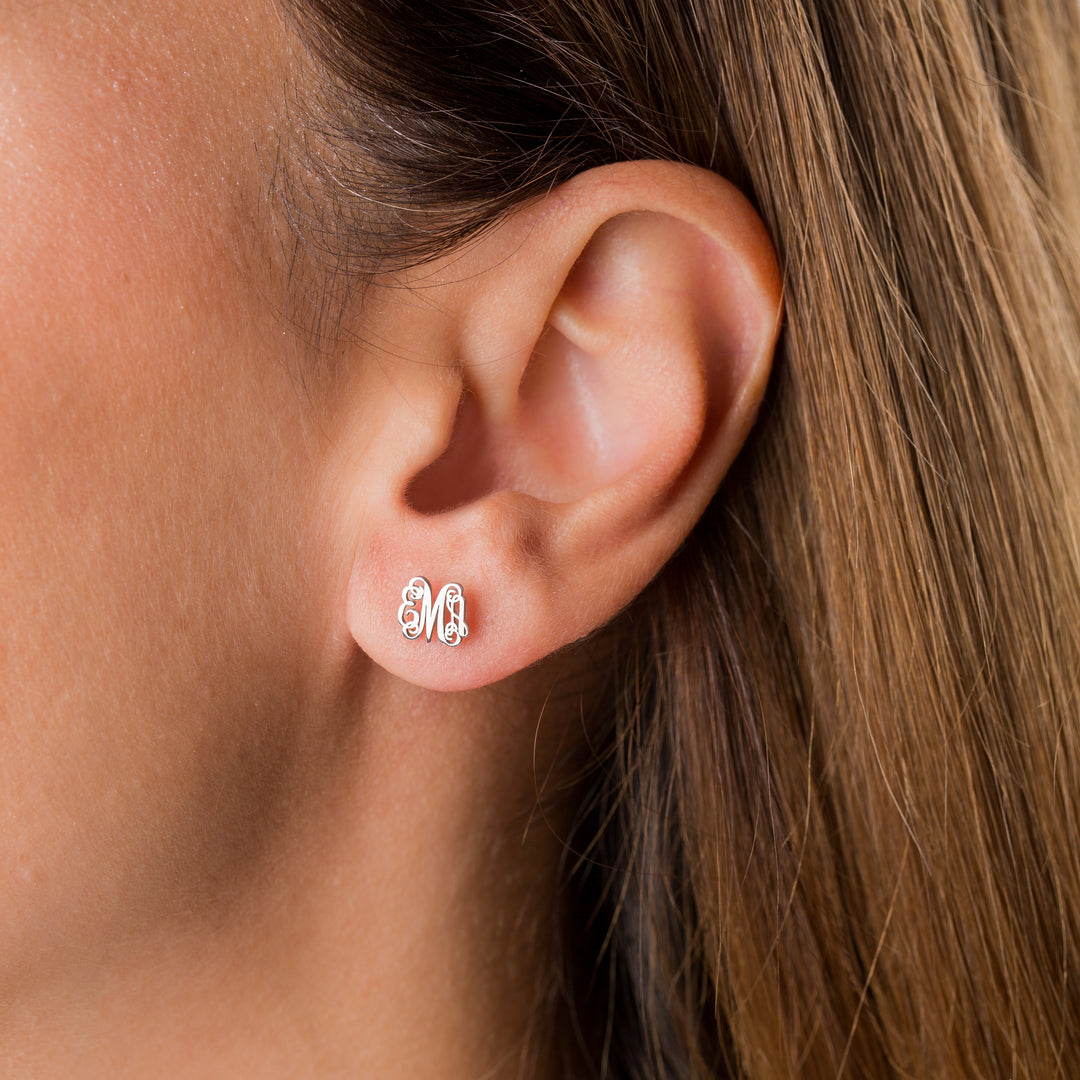 Monogram Earrings | Gift For Her | Gift For Mom