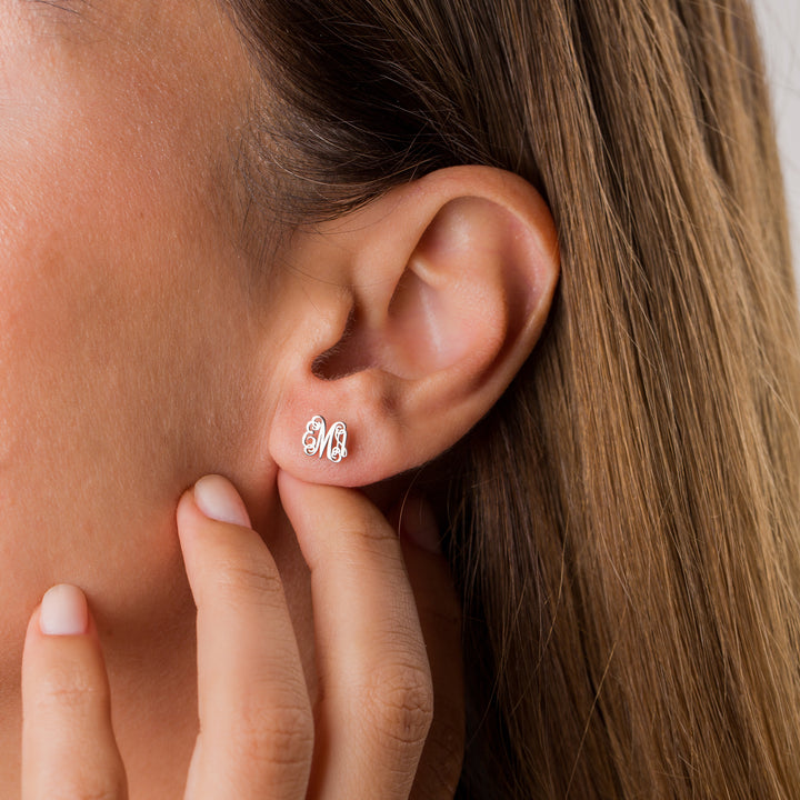 Monogram Earrings | Gift For Her | Gift For Mom