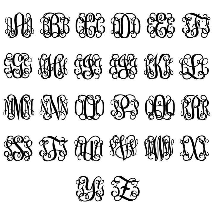 Monogram Earrings | Gift For Her | Gift For Mom