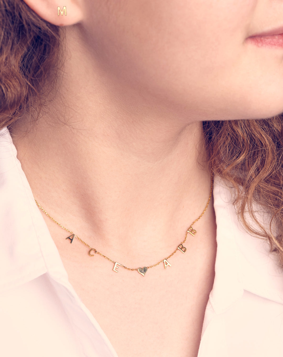 Initial Minimalist Necklace
