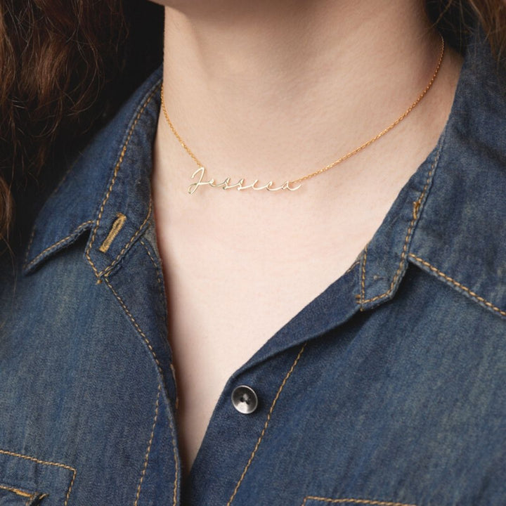 14K Gold Custom Name Necklaces Cute present for her, Handwriting name necklace, cursive name necklace,  Initial necklace, personalized name necklace, letter necklace, Gold necklace, Gifts For Mom, Christmas Gift, Birthday gift, personalized Gift, Mothers’ day gift, gift for her, custom necklace, Wife gifts, Minimalist necklace, cute gift, dainty necklace, minimalist gift, Christmas sale, bridesmaids gift, Christmas holiday gift for her, Valentine’s day gift for her, excellent gift to mom