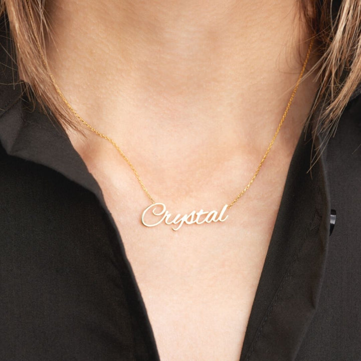 14K Gold Personalized Name Necklaces Gift for mom, Handwriting name necklace, cursive name necklace,  Initial necklace, personalized name necklace, letter necklace, Gold necklace, Gifts For Mom, Christmas Gift, Birthday gift, personalized Gift, Mothers’ day gift, gift for her, custom necklace, Wife gifts, Minimalist necklace, cute gift, dainty necklace, minimalist gift, Christmas sale, bridesmaids gift, Christmas holiday gift for her, Valentine’s day gift for her, excellent gift to mom