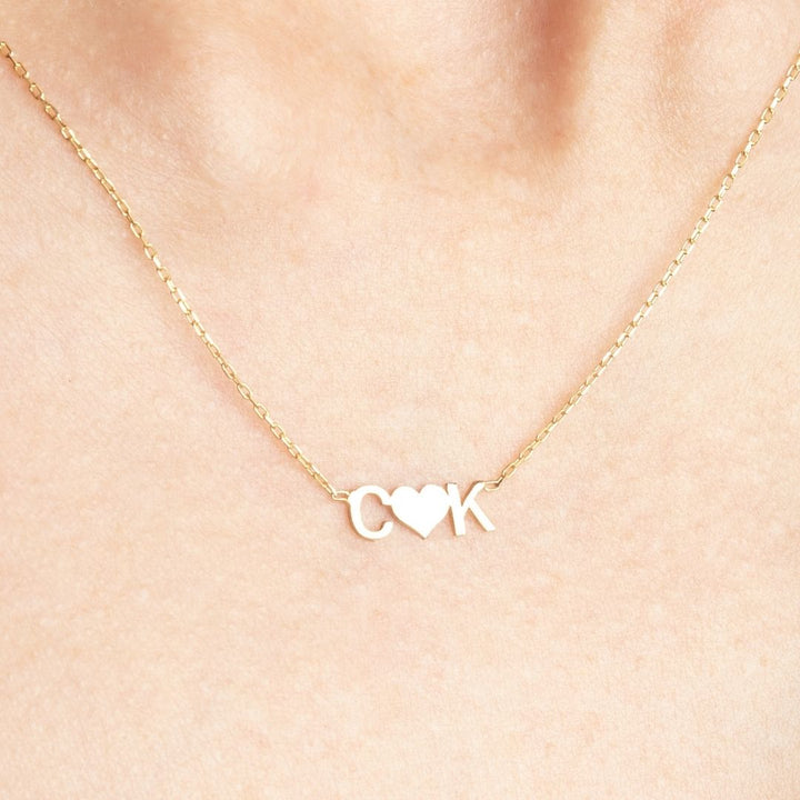 Custom Attached Letters Necklace with symbols Heart Necklace gift for her, Initial necklace, personalized name necklace, letter necklace, Gold necklace, Gifts For Mom, Christmas Gift, Birthday gift, personalized Gift, Mothers’ day gift, gift for her, custom necklace, Wife gifts, Minimalist necklace, cute gift, dainty necklace, minimalist gift, Christmas sale, bridesmaids gift, Christmas holiday gift for her, Valentine’s day gift for her, excellent gift to mom, Minimalist looking necklace