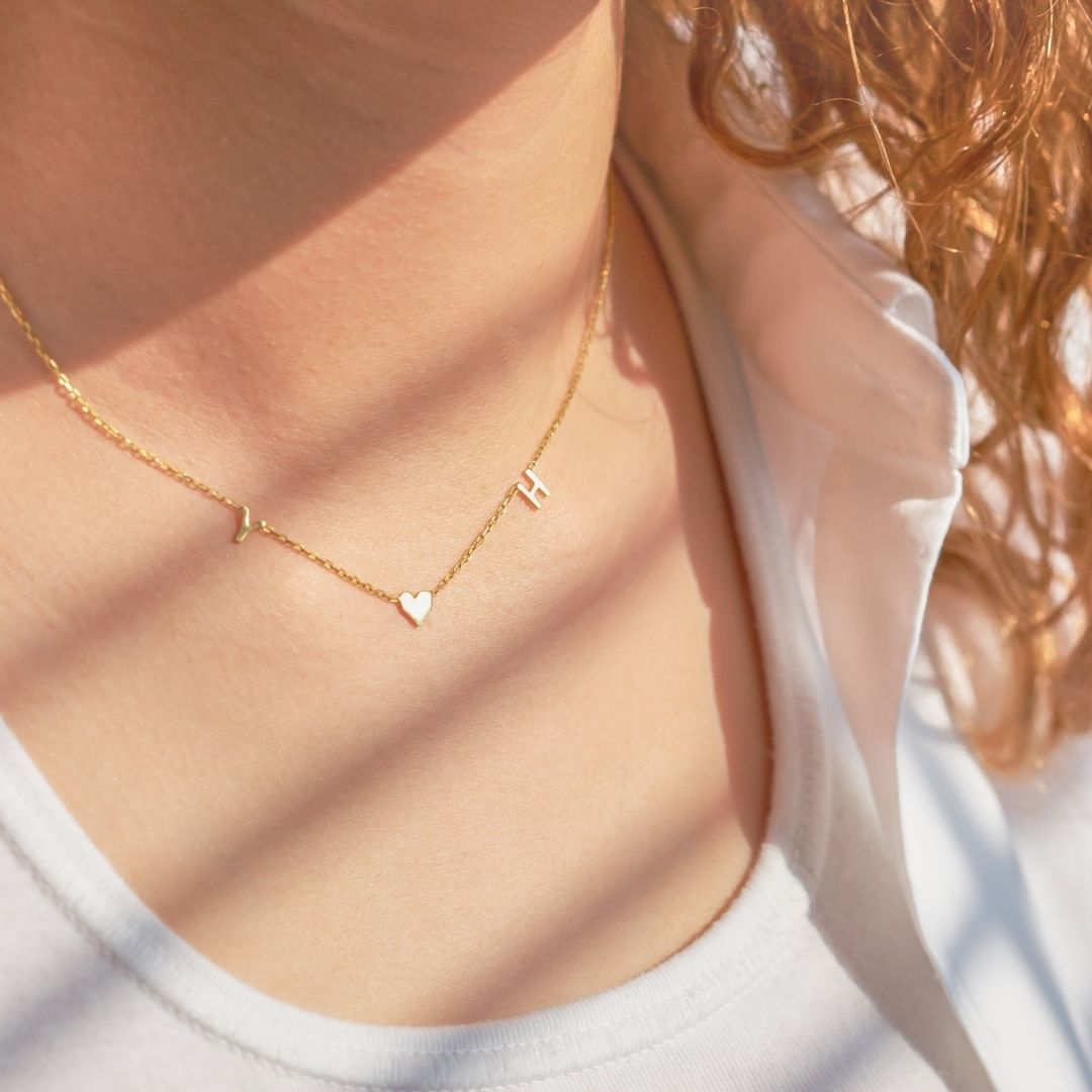 Gold Centered Initials Letters Necklaces for girls cute gift for daughter, 14K Gold Necklace, 14K Gold Letter Necklace,  Initial necklace, personalized name necklace, letter necklace, Gold necklace, Gifts For Mom, Christmas Gift, Birthday gift, personalized Gift, Mothers’ day gift, gift for her, custom necklace, Wife gifts, Minimalist necklace, cute gift, dainty necklace, minimalist gift, Christmas sale, bridesmaids gift, Christmas holiday gift for her, Valentine’s day gift for her, excellent gift to mom