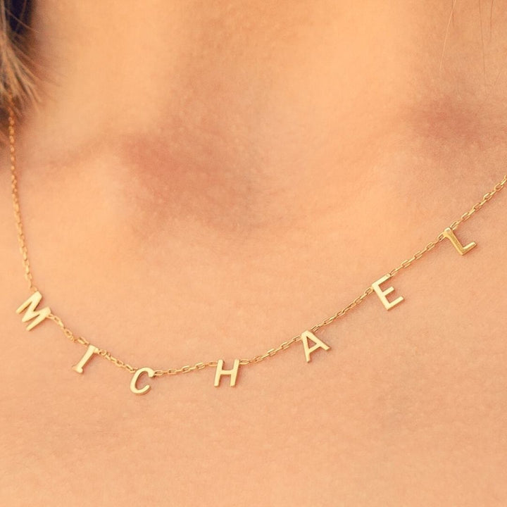 Gold Personalized Letter Name Necklace, Initial necklace, personalized name necklace, letter necklace, Gold necklace, Gifts For Mom, Christmas Gift, Birthday gift, personalized Gift, Mothers’ day gift, gift for her, custom necklace, Wife gifts, Minimalist necklace, cute gift, dainty necklace, minimalist gift, Christmas sale, bridesmaids gift, Christmas holiday gift for her, Valentine’s day gift for her, excellent gift to mom, Minimalist looking necklace