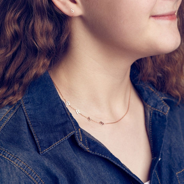 Personalized Sideways Initials Necklace, Personalized Sideways initials, sideways necklace,  Initial necklace, personalized name necklace, letter necklace, Gold necklace, Gifts For Mom, Christmas Gift, Birthday gift, personalized Gift, Mothers’ day gift, gift for her, custom necklace, Wife gifts, Minimalist necklace, cute gift, dainty necklace, minimalist gift, Christmas sale, bridesmaids gift, Christmas holiday gift for her, Valentine’s day gift for her