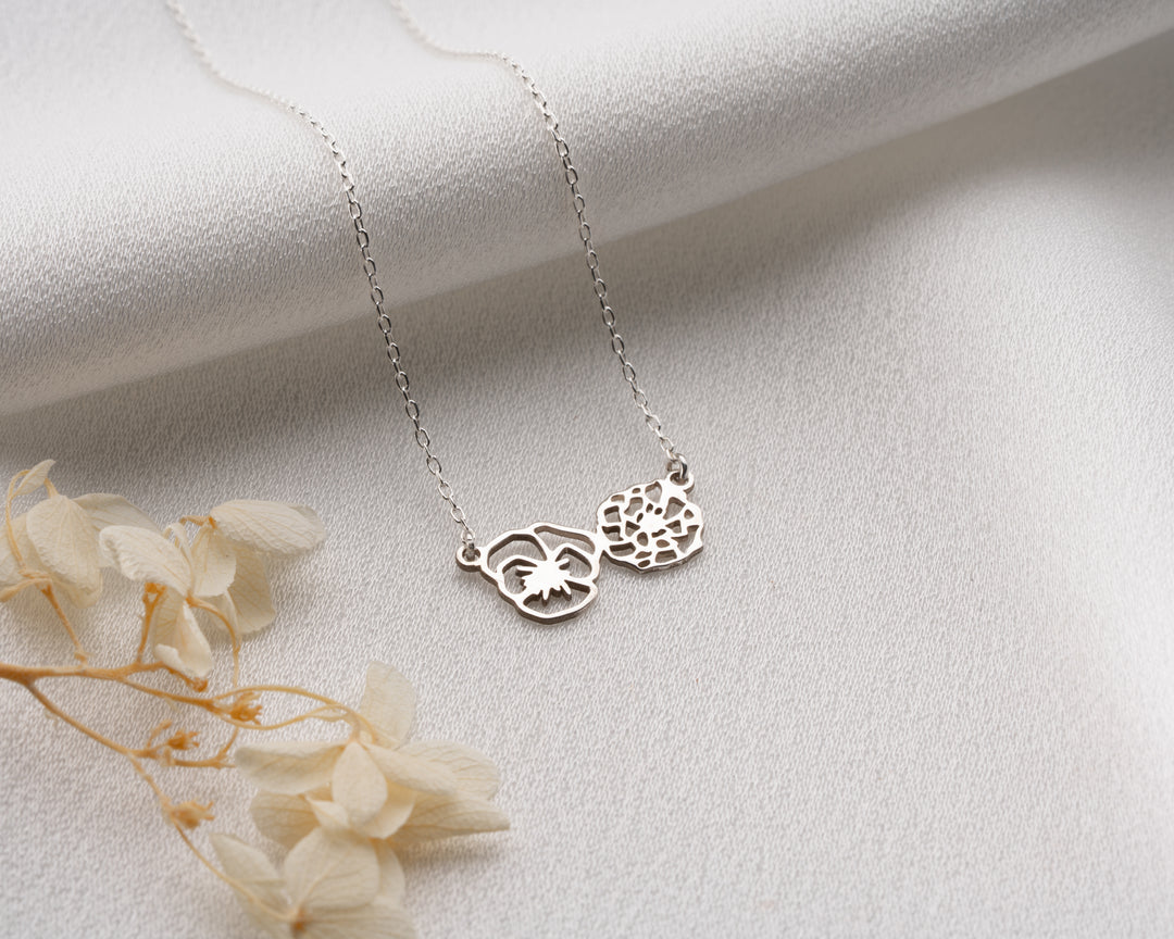 Personalized Birthflower Necklace