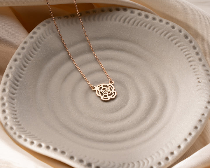 Personalized Birthflower Necklace