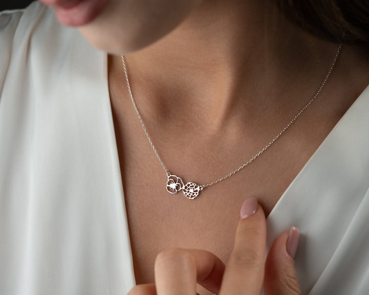 Personalized Birthflower Necklace