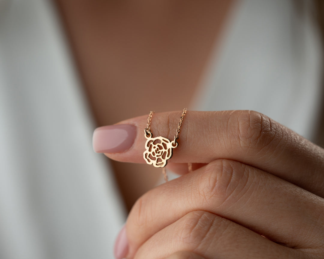 Personalized Birthflower Necklace