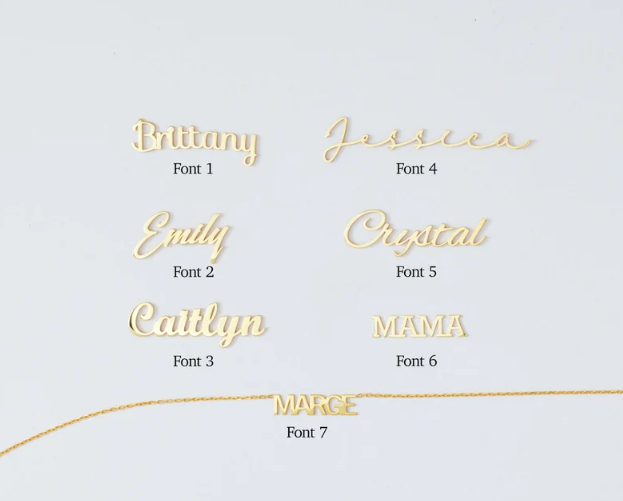 Name Bracelet with Cross