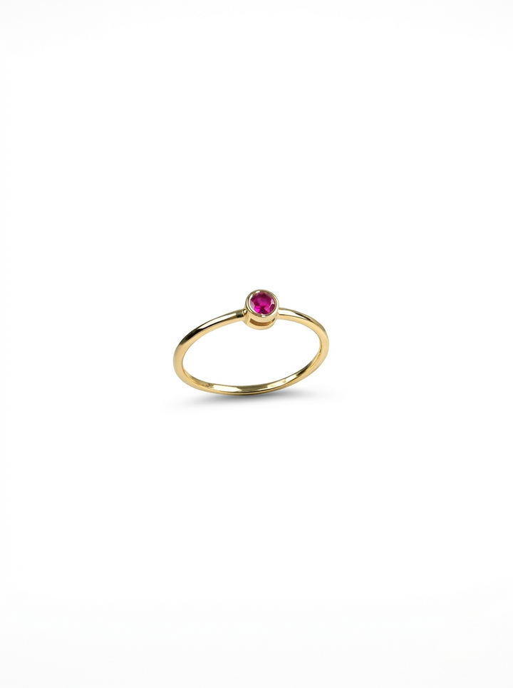 Dainty Birthstone Ring
