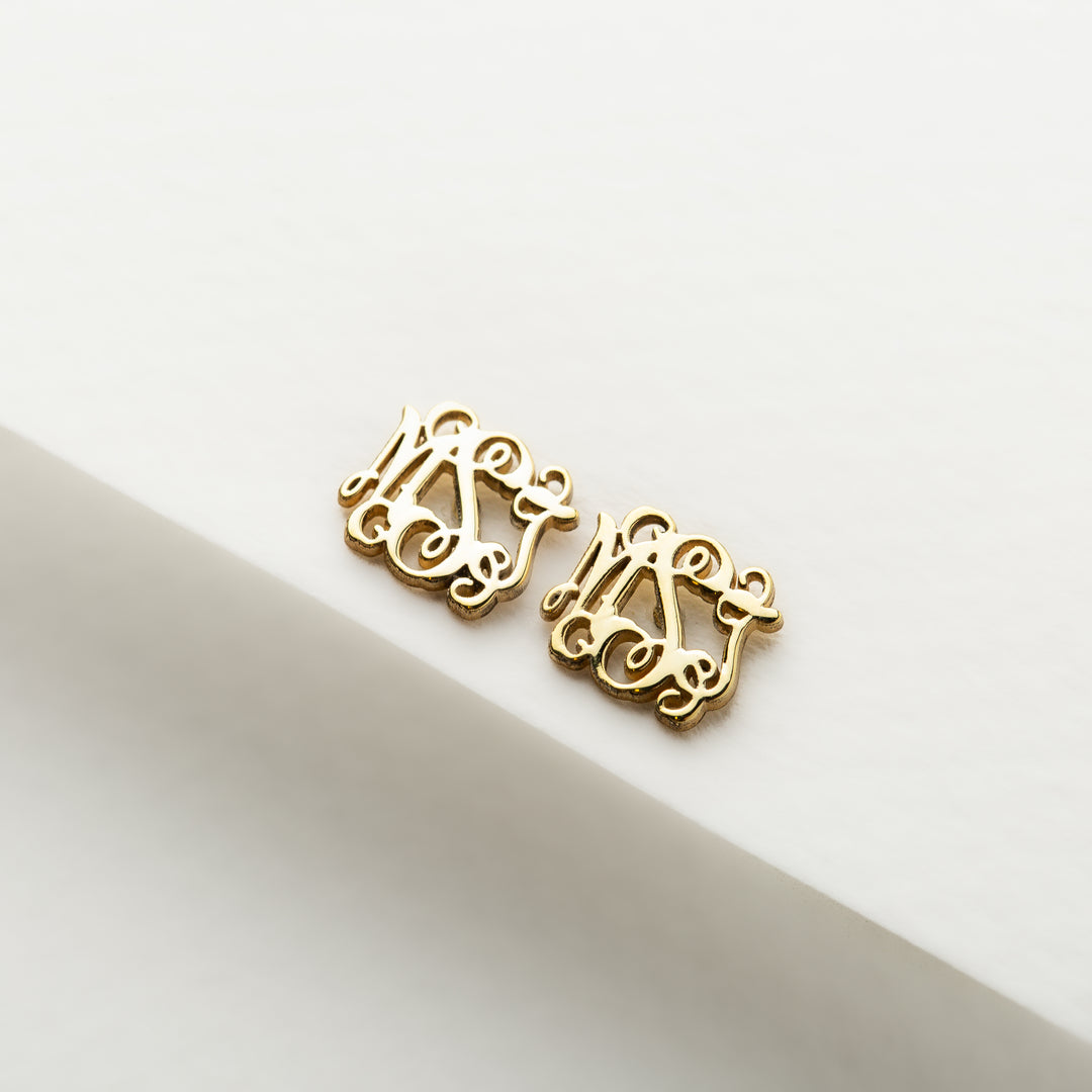 Monogram Earrings | Gift For Her | Gift For Mom