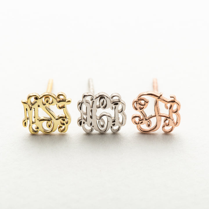 Monogram Earrings | Gift For Her | Gift For Mom