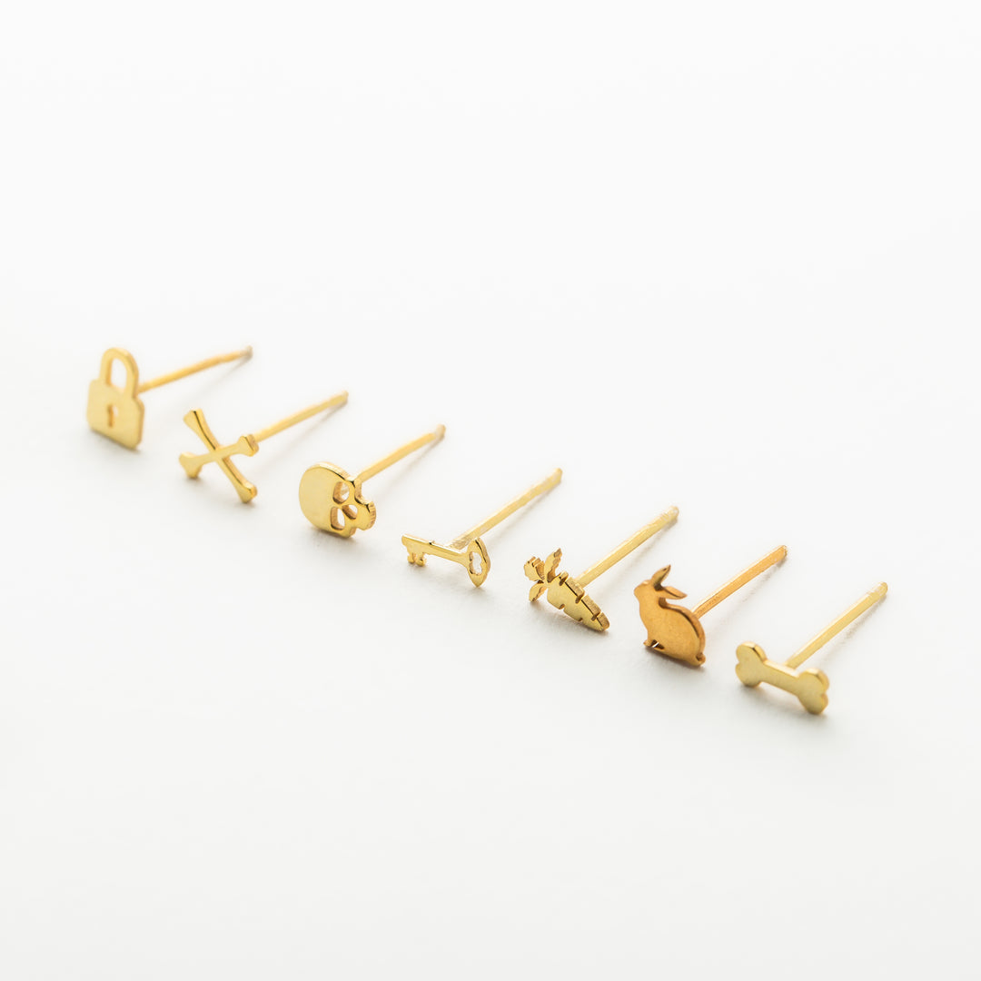Initial Earrings
