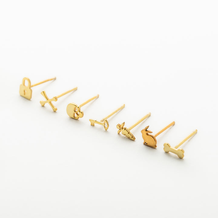 Initial Earrings