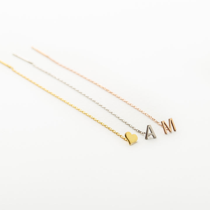 Letter Threader Earrings | Gift For Her | Gift For Mom
